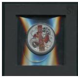 2017 Tuvalu Chinese New Year Dragon .999 Silver