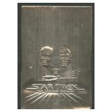 Star Trek Cinema Art .999 Silver Ingot 1.04 ozt