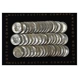 Roll of Mixed Silver Roosevelt Dimes AU/BU