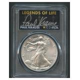 2021 T-2 ASE Eagle Legends Of Life PCGS MS 70