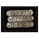 Roll of Mixed Silver Roosevelt Dimes AU/BU