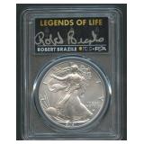 2021 T-2 ASE Eagle Legends Of Life PCGS MS 70