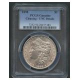 1898 Morgan Silver Dollar PCGS UNC Details