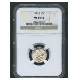 1936-S Mercury Head Dime NGC MS 66 FB