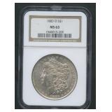 1883-O Morgan Silver Dollar NGC MS 63