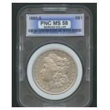 1883-S Morgan Silver Dollar PNC Graded