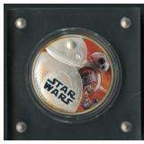 2016 Niue $2 Star Wars .999 Silver Coin 1 ozt
