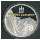 2021 Tuvalu $1 007 .999 Silver Proof Coin 1 ozt