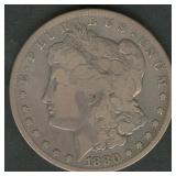 1880 -CC Morgan Silver Dollar