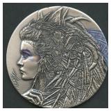 2018 Niue $2 Cassandra .999 Silver 1.6 ozt Round