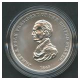 Presidential Silver Medal .999 Silver 1 ozt in OGP