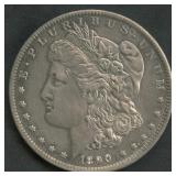 1890-O Morgan Silver Dollar