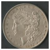 1892 Morgan Silver Dollar