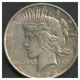 1922-D Peace Silver Dollar