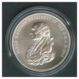 Presidential Silver Medal .999 Silver 1 ozt in OGP