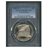 1987-S Constitution Silver $1 PCGS PR69 DCAM