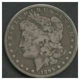 1895-O Morgan Silver Dollar