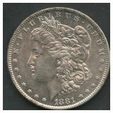 1881-O Morgan Silver Dollar
