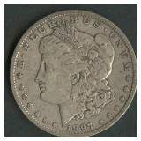 1897-O Morgan Silver Dollar