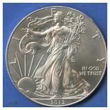 2012 ASE Silver Eagle 1 ozt