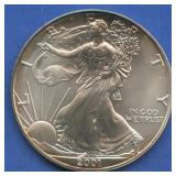2001 ASE Silver Eagle 1 ozt