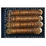 3- Rolls of Mixed Lincoln Head Cents 1954-62