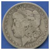 1889-O Morgan Silver Dollar