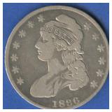 1836 Capped Bust Half Dollar