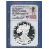 2018-W ASE Silver Eagle NGC PF 70 Ultra Cameo