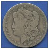 1890-O Morgan Silver Dollar