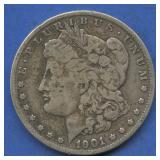 1901-O Morgan Silver Dollar