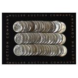 Roll of Mixed Roosevelt Silver Dimes AU/BU