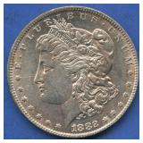 1882 Morgan Silver Dollar