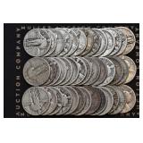 Roll of Mixed Standing Liberty Quarters