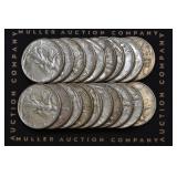 Roll of Mixed 1940's Walking Liberty Halves