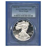 2015-W ASE Silver Eagle PCGS PR70 DCAM