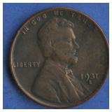 1931-S Lincoln Head Cent