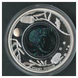 Australian Opal Pygmy Possum .999 Silver Rd 1 ozt