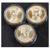 3 - Littleton Certified Presidental Dollars (36)