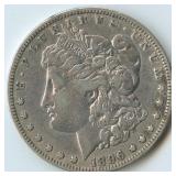 1896-O Morgan Silver Dollar