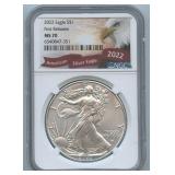 2022 ASE Silver Eagle NGC MS 70