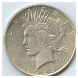 1922-D Peace Silver Dollar