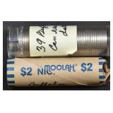 2- Rolls of Mixed Buffalo Nickels