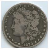 1879-CC Morgan Silver Dollar