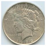1923-D Peace Silver Dollar