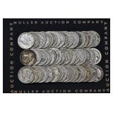 Roll of Mixed Mercury Head Dimes