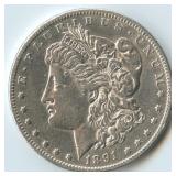 1891-CC Morgan Silver Dollar