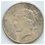 1925-S Peace Silver Dollar