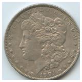 1901 Morgan Silver Dollar