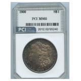 1900 Morgan Silver Dollar PCI MS 65